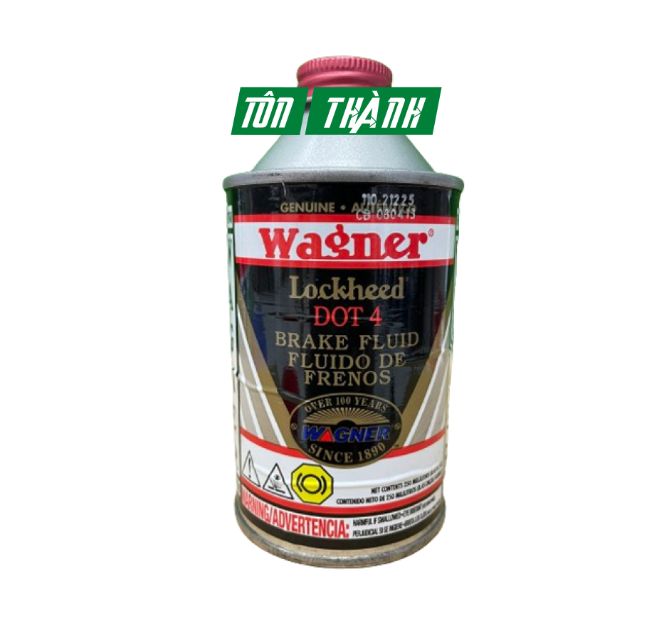 DẦU PHANH DOT4 WAGNER LOCKHEED DOT 4 (WAGNER 21) 355ML/ 946ML