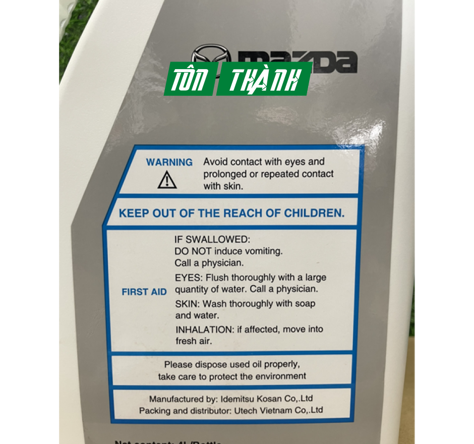 DẦU NHỚT HỘP SỐ TỰ ĐỘNG MAZDA ATF FZ