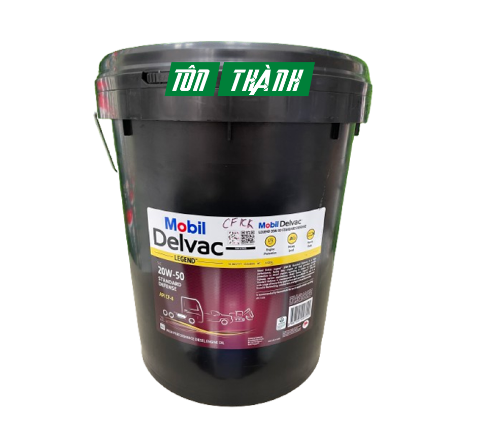 DẦU NHỚT ĐỘNG CƠ XE TẢI MOBIL DELVAC SUPER 20W-50 (20 LÍT)