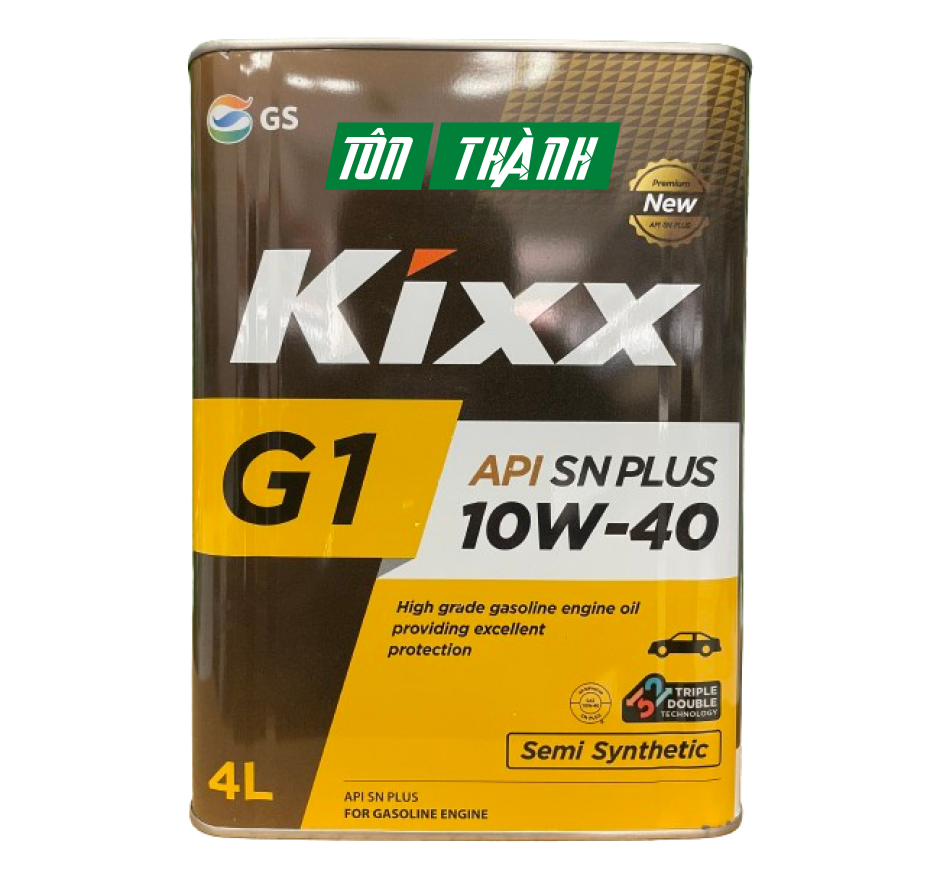 DẦU ĐỘNG CƠ KIXX G1 SN PLUS 10W40 (4 LÍT)